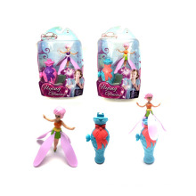 Plastic Girl Toys Fashion Doll Pull Line Flying Doll (H1308062)